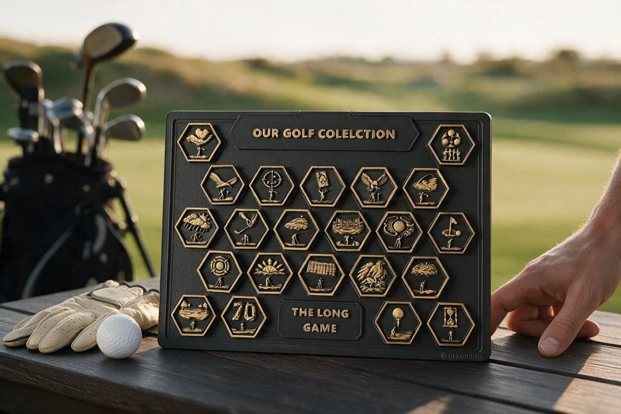 Hexonumia Golf achievement board